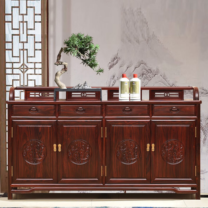 Buffet luxueux rétro de style chinois