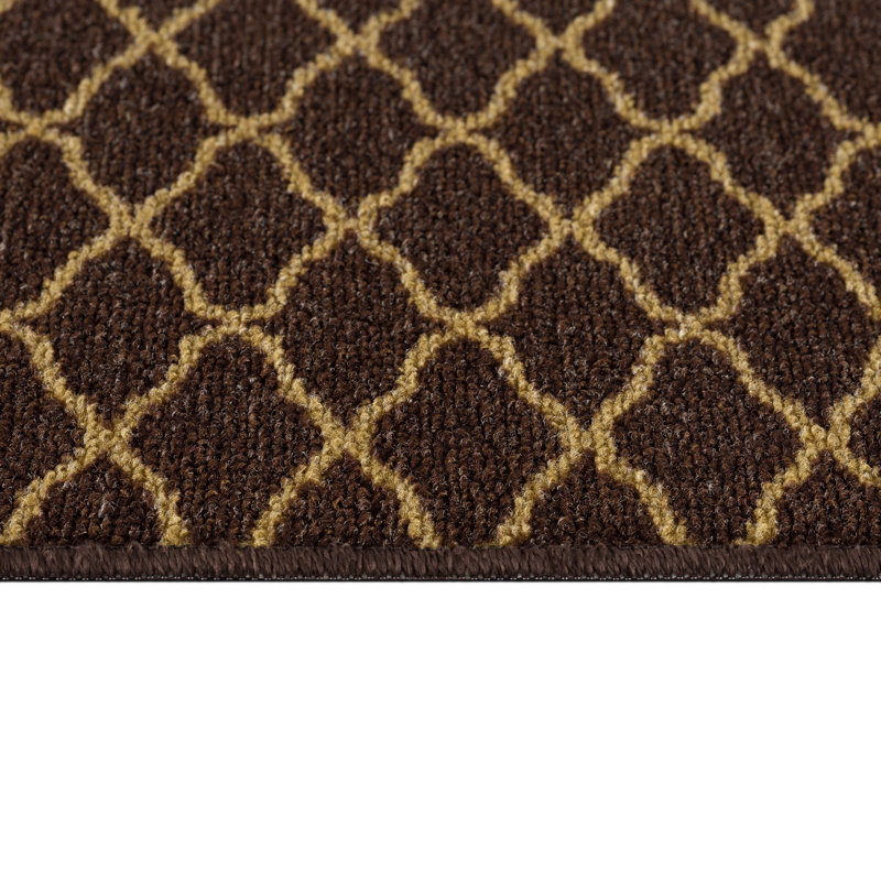 Tapis d'escalier Metter, Brun