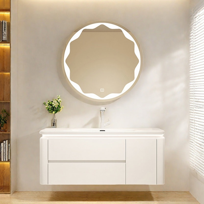 Simple modern style light luxury bathroom cabinet