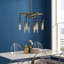 Lustre suspendu en laiton antique Modway Resolve
