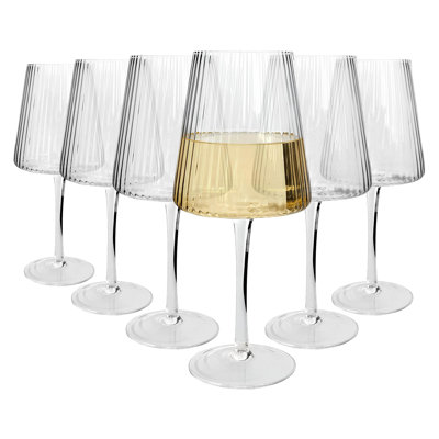 Argon Tableware Chelsea Optic Crystal White Wine Glasses