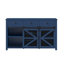 Buffet 55 "à porte de grange coulissante - Buffet industriel avec 3 tiroirs et tablettes réglables-260177630