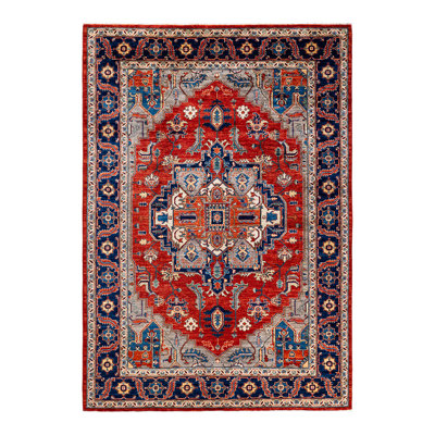 Serapi One-of-a-Kind 6' X 8'7" Hand Knotted Area Rug