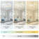 Lilburn 21-In Modern Smart Low Profile Flush Mount Crystal Ceiling Fan with Lights and APP Control for Bedroom