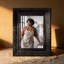 Cadre simple 3 pièces 11 "x 14" noir pour cadeaux de mariage-130898554-130898555-130898559