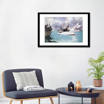 « fishing bateau, key west 1903 » par winslow homer, reproduction d’art sur toile