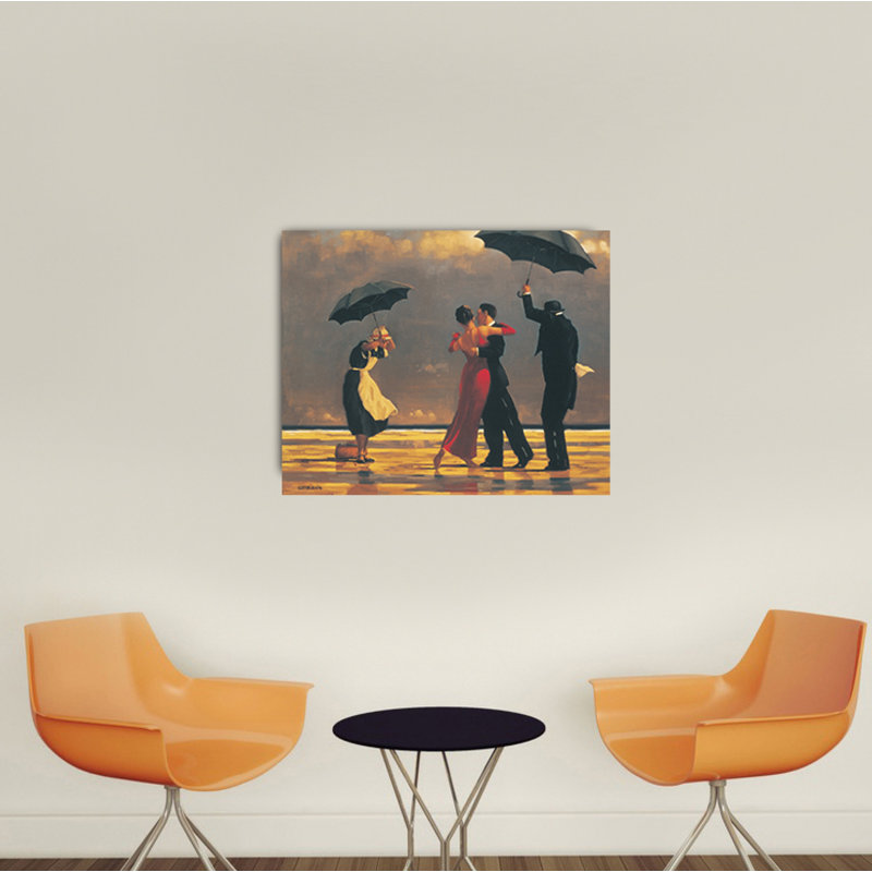 The Singing Butler by Vettriano - Single Picture Frame Painting on MDF