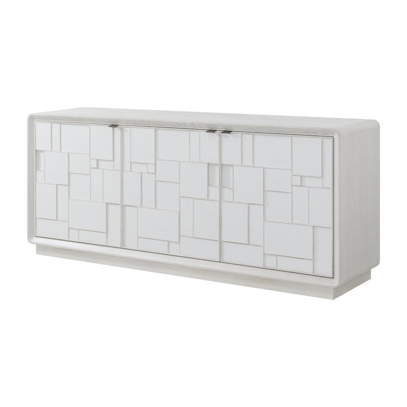 Amelia Credenza with Wallpaper, Sandbar