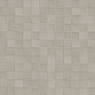Avereti Putty 4 in. x 4 in. Greige Glossy Ceramic Wall Tile