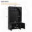 All-in-One Farmhouse Hall Tree with Adjustable Shelves (Black)-199080945
