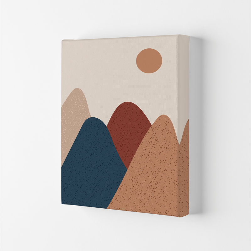 Mountain Sun - Print, No Framed, 30cm H x 21cm W x 1cm D