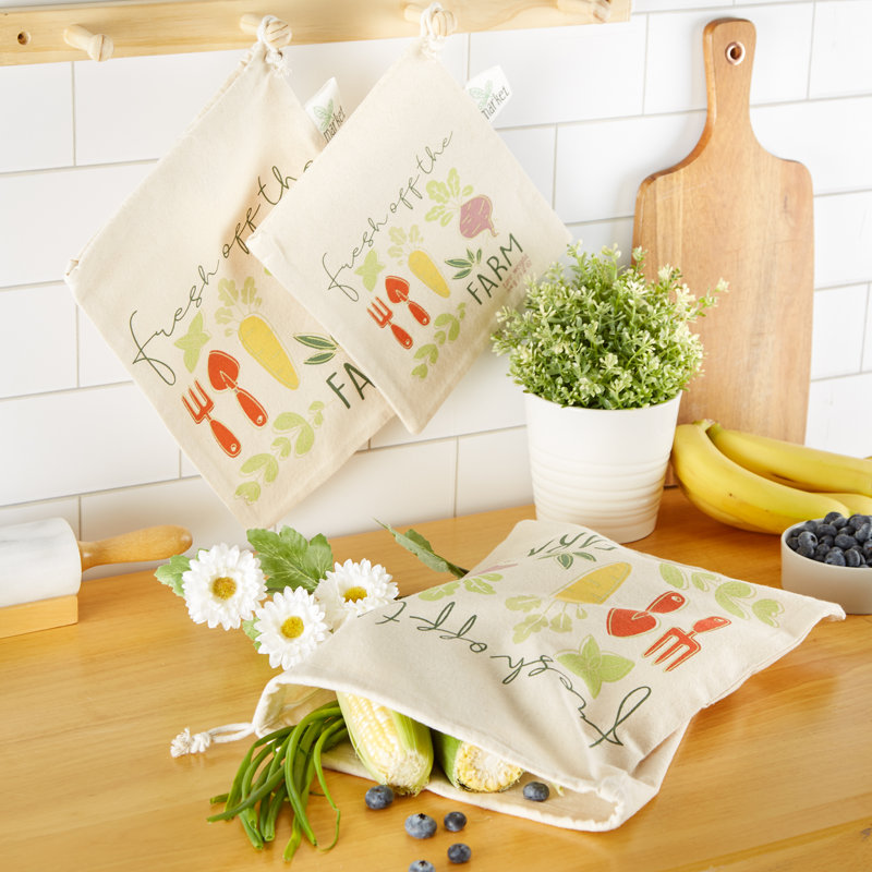 Embroidered Dish Cloth Kitchen Towel