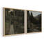 «Vintage Landscape XVII», 2 pièces-166693832-166693879