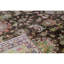 Wool Oriental Area Rug in Dark Gray/Khaki