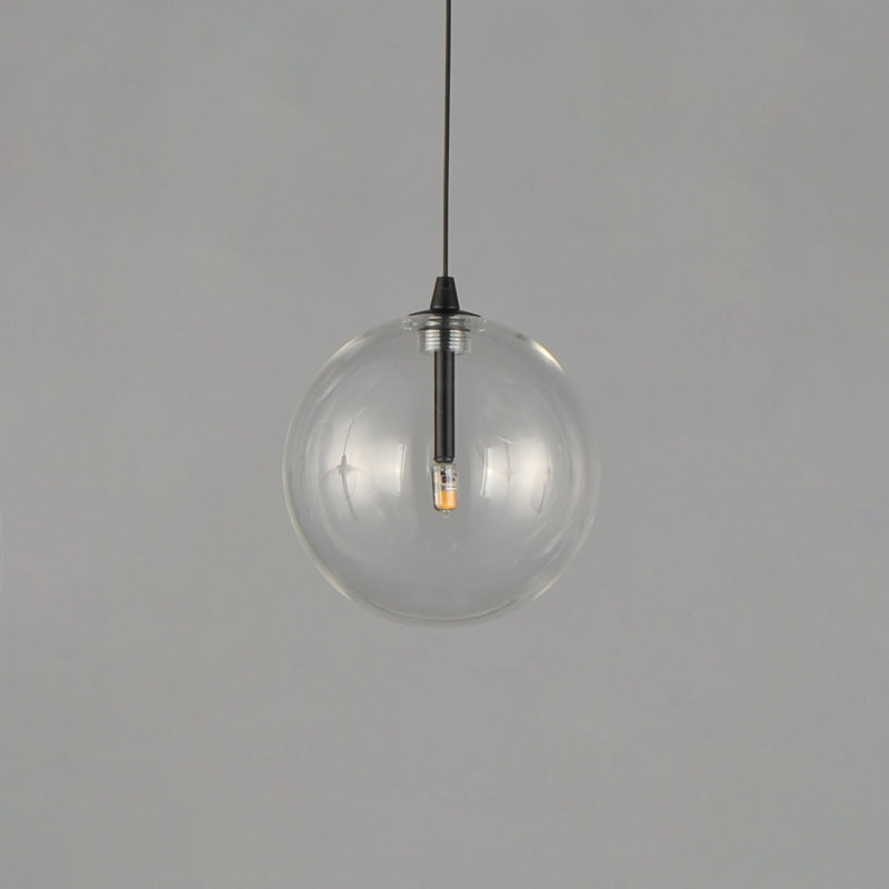 Global-Single Pendant, Black