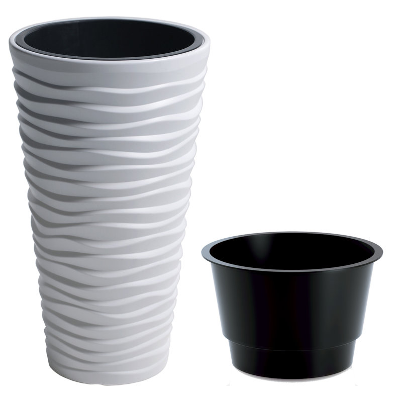 Aaralynn Pot Planter, White