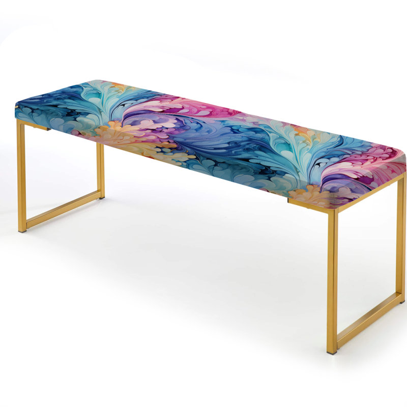 Ethnos Paisley Harmony, Pink And Blue Reverie Marble