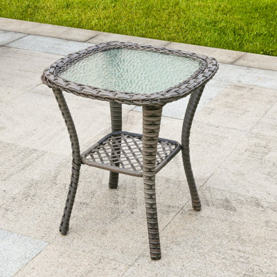 Patio Wicker Coffee Table