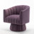 Murrow Velvet Swivel Barrel Chair-409425044