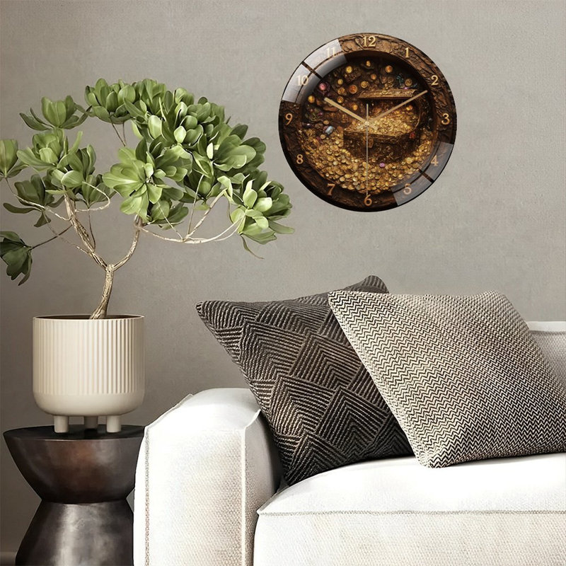 Horloge murale 12 po
