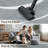 Paxston Modern Shag Grey Area Rug With Non-Slip Backing-626491422-621768128