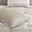 Ensemble d'édredon touffeté Luxury Chenille - très grand taupe