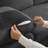 101'' Corduroy Upholstered Sectional Sofa With Storage Ottoman-661639649