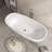 71'' Acrylic Freestanding Bathtub Freestanding Soaking Tub