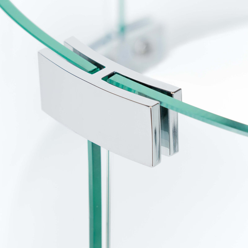 Celestial 14.5" Round Tempered Glass Fire Pit Wind Guard