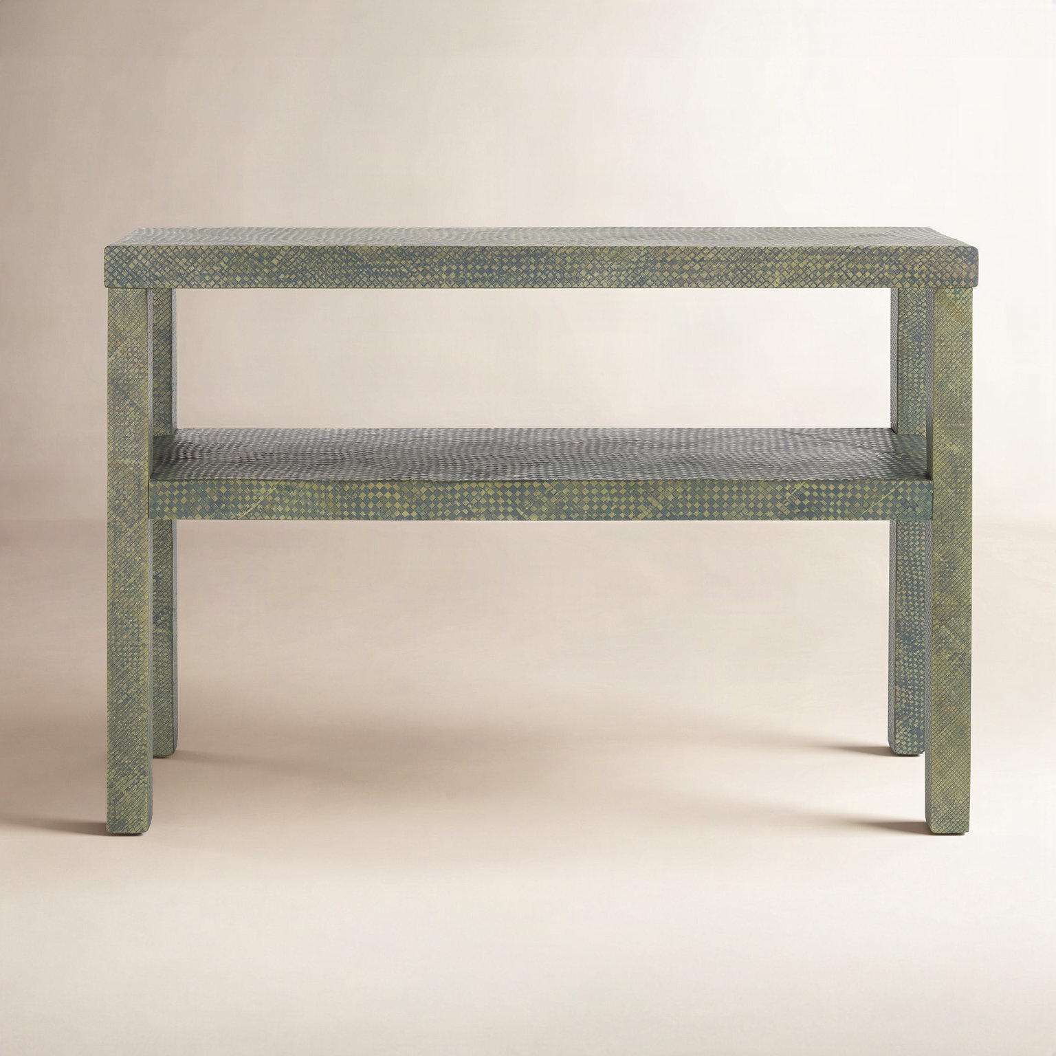 Breban 42" Console Table, Turquoise
