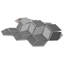Metro Rhombus 10-1/2 " x 12-1/8 " Porcelain Mosaic Floor & Wall Tile-2055465069