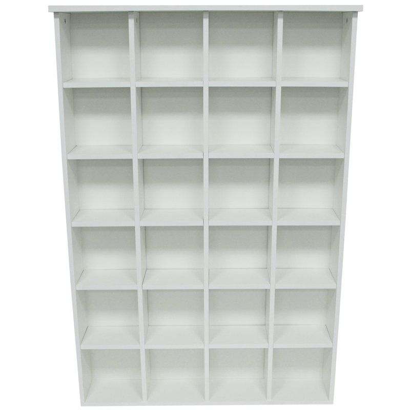 130.5cm H Media Shelves, White