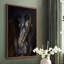 Sunlit Horses I, reproduction encadrée - bois massif-1627369882-1627369885
