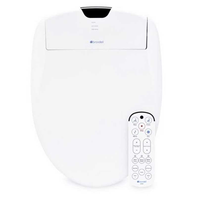 Siège de toilette de luxe allongé bidet