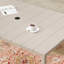 Table de salle à manger d'extérieur rectangulaire-391591544