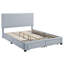 Lit plateforme tapissier Wykeria-384628496