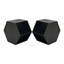 Table de chevet 47,24 "hexagonale Sumac Burmese 2PCS-1022399039