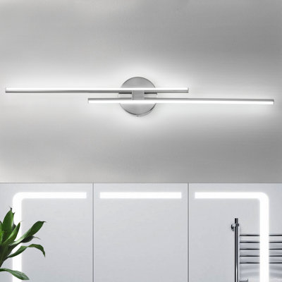 31" W 2-Light Dimmable LED Vanity Light