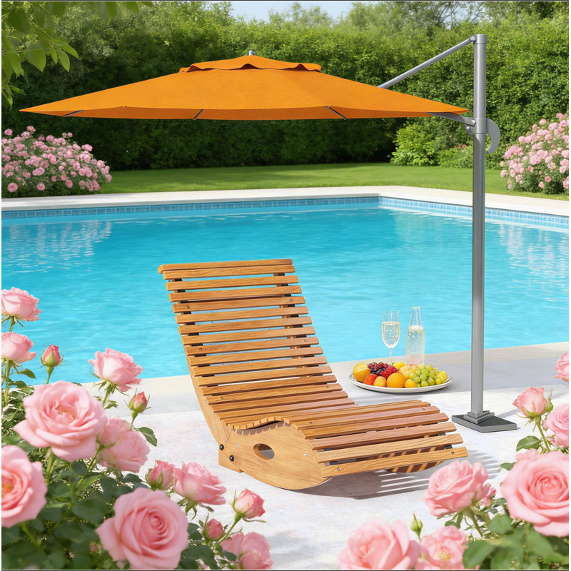 Chaise berçante en bois, chaise berçante d'extérieur
