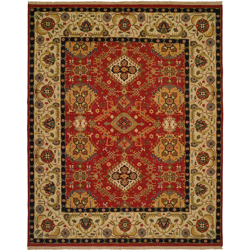 Wool Oriental Area Rug, Rectangle 12' x 15'