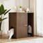 Meuble noyer multifonctionnel pour chat en noyer
