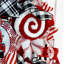 Couronne en maille 20 po Peppermint