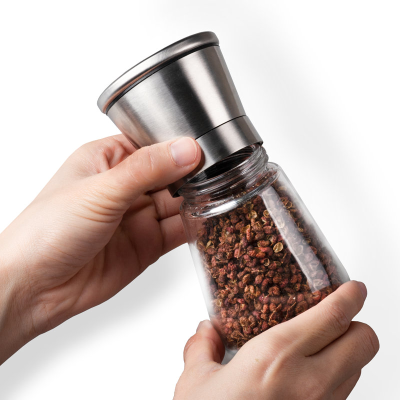 Deiss Pro Salt and Pepper Mill Set with Adjustable Ceramic Rotor
