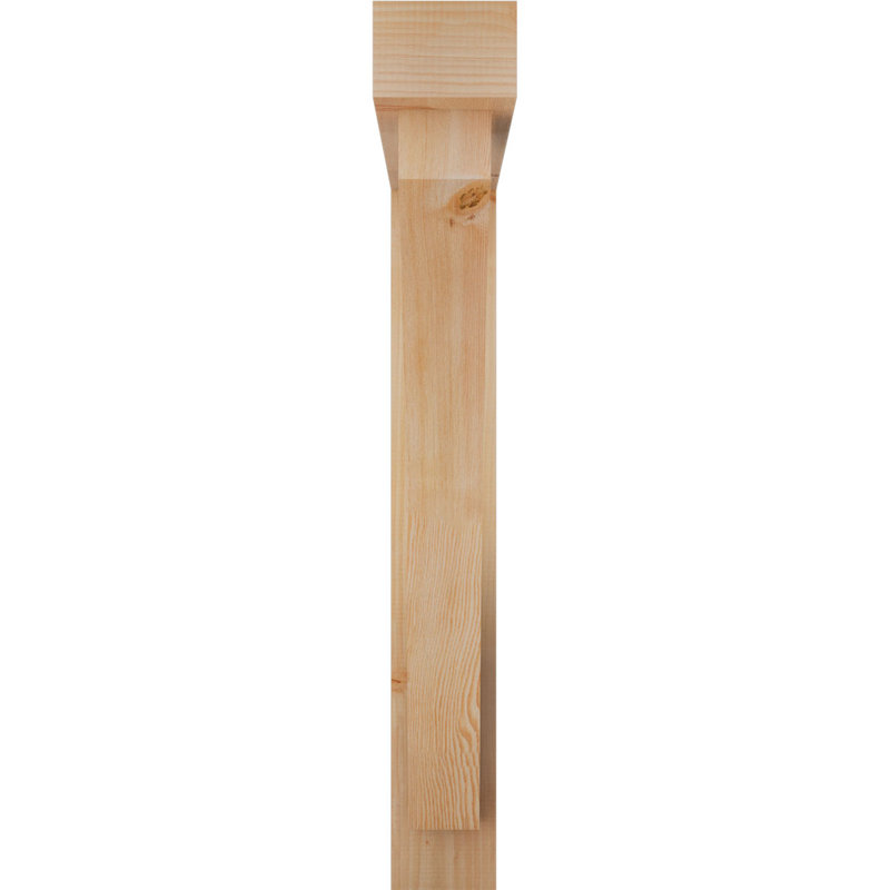 Support de sciage brut 6 po x l 44 po x P 44 po avec support décalé Thorton, sapin Douglas, 44 x 44