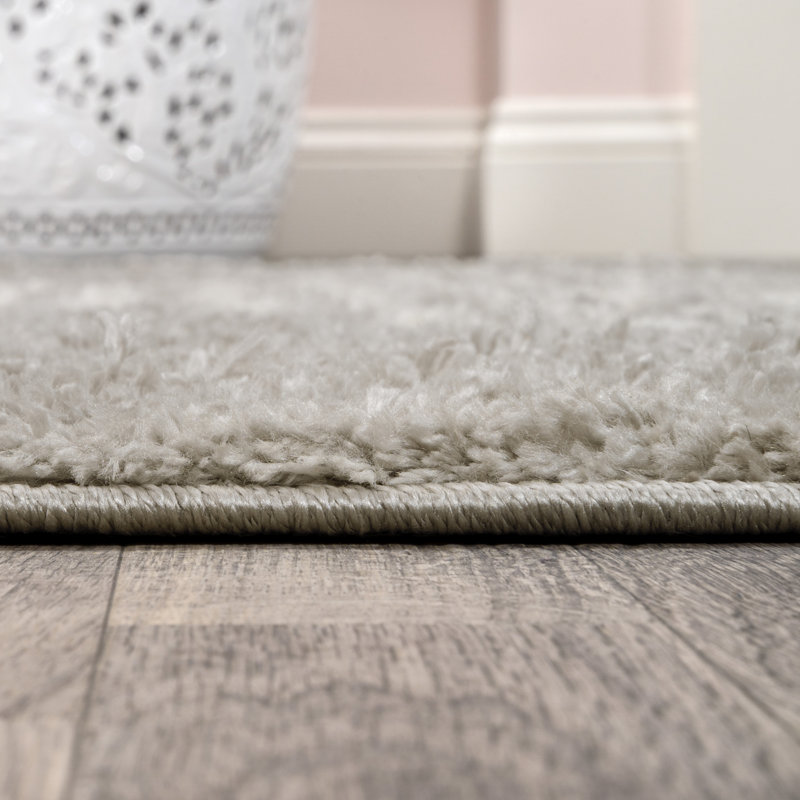 Tapis gris / ivoire Elm, Rectangle 7 pi 9 po x 10 pi