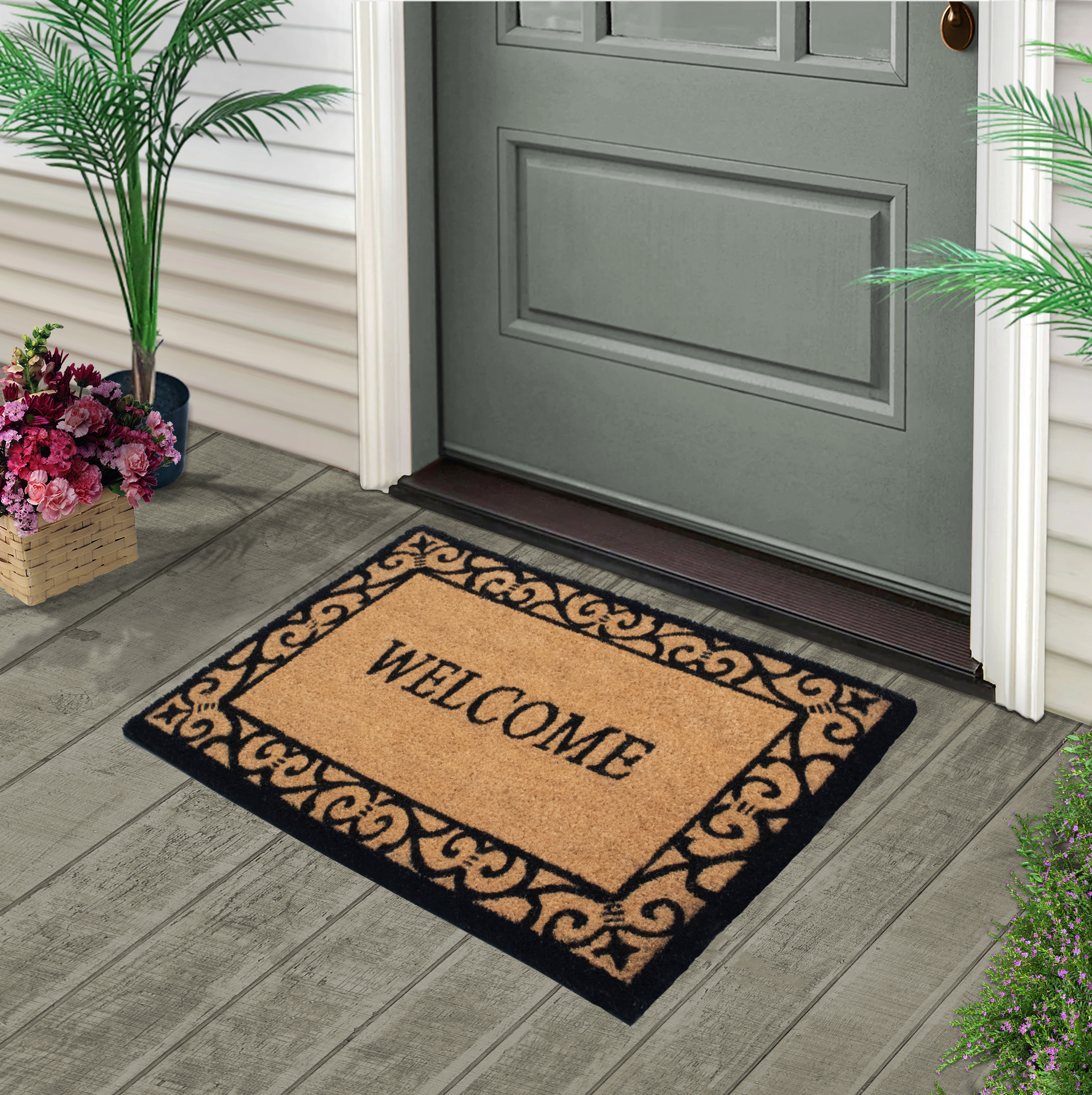 https://assets.wfcdn.com/im/30369166/compr-r85/2346/234667732/ketha-welcome-natural-coir-non-slip-28-in-x-18-in-indoor-and-outdoor-doormat.jpg