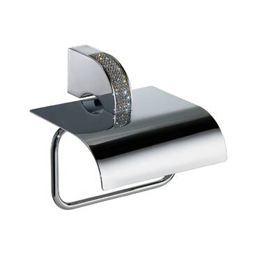 NU Steel Freestanding Toilet Tissue Holder; Chrome