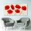 Springtime Poppies by Teo Rizzardi - Wrapped Canvas Painting-1956398180