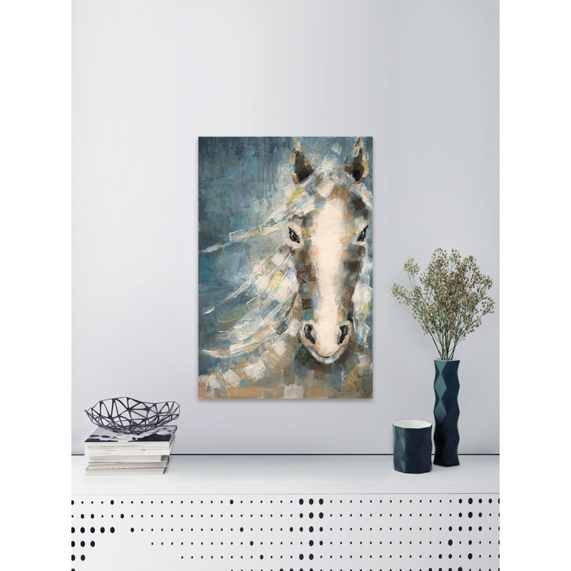 Stubborn Stare 1 Piece Wrapped Canvas Painting, 152cm H x 101cm W x 3.81cm D