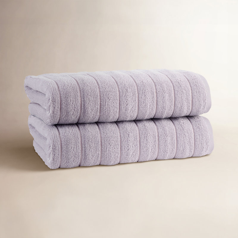 Rachel Turkish Cotton Midweight Ribbed Bath Towel